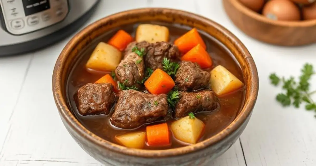 instant pot beef stew