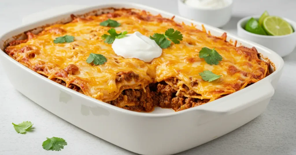 mexican casserole with beef