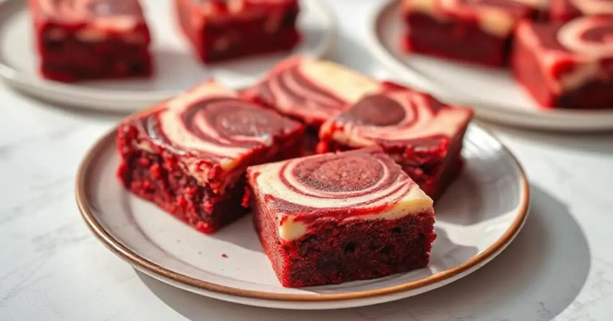 red velvet cheesecake brownies