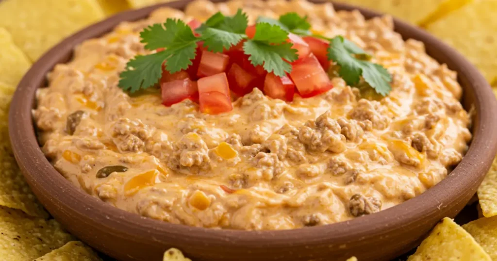 rotel dip with ground beef