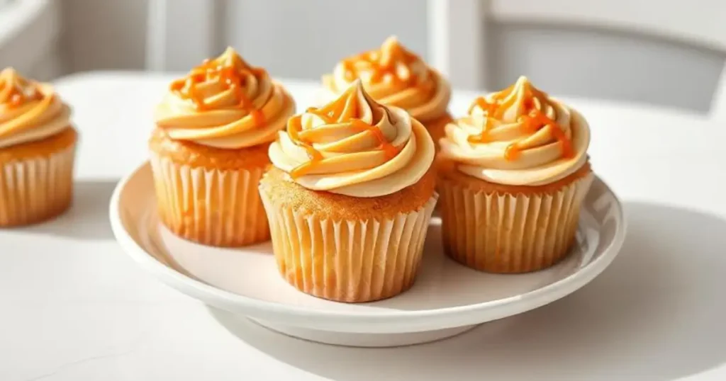 salted caramel cupcakes