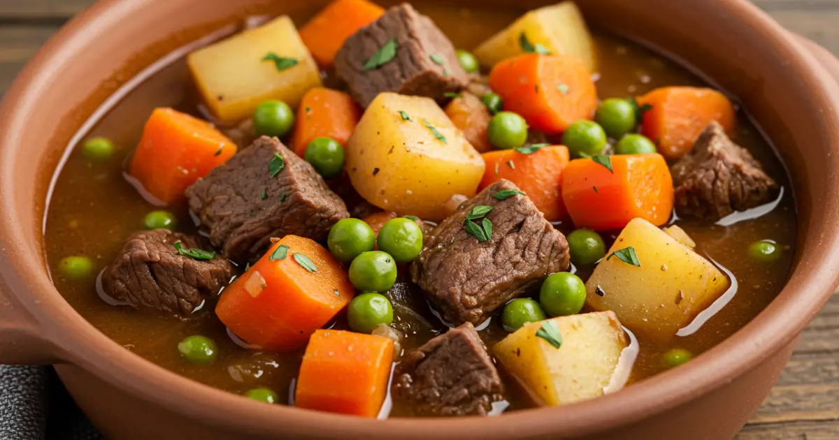 slow cooker beef stew