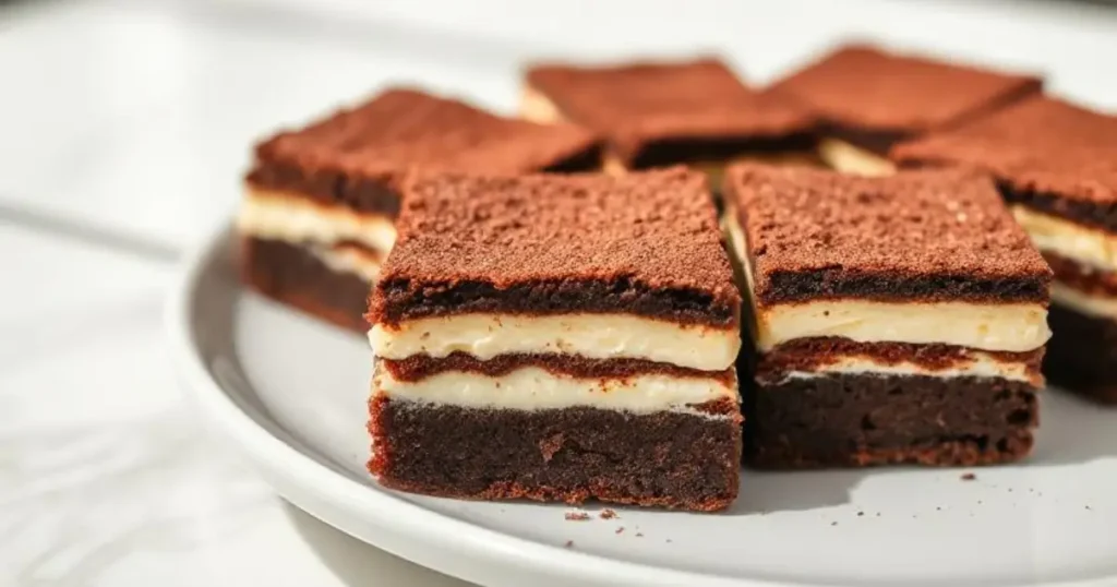 tiramisu brownies