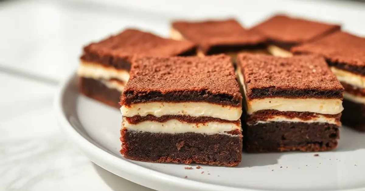 tiramisu brownies