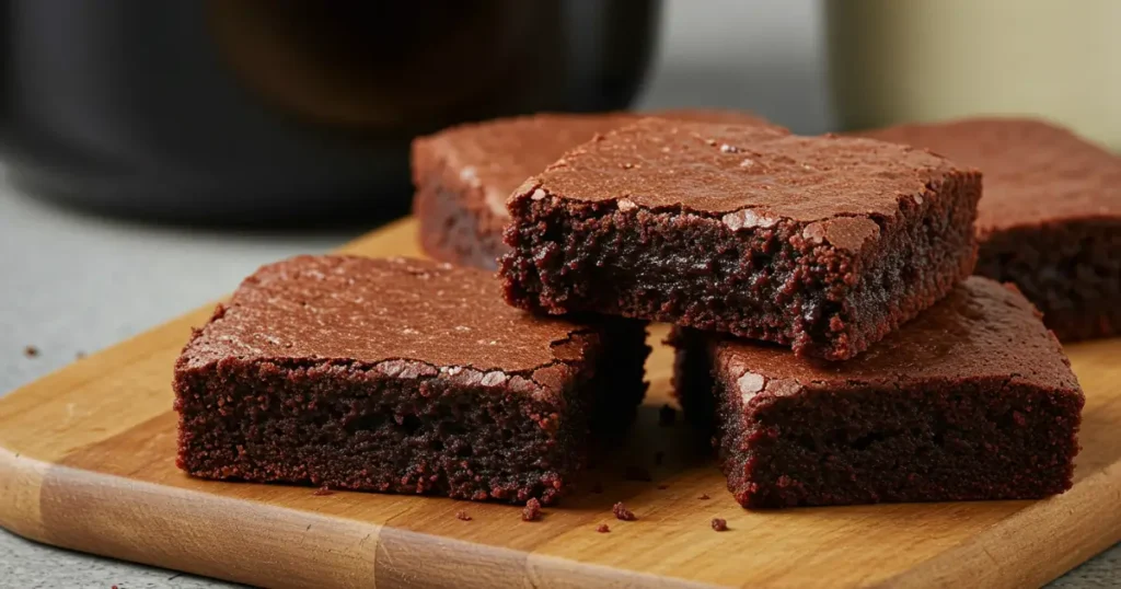 air fryer brownies