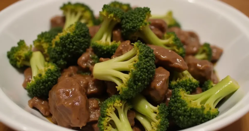 beef broccoli stir fry