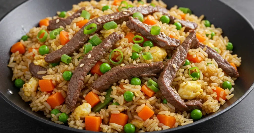 beef fried rice