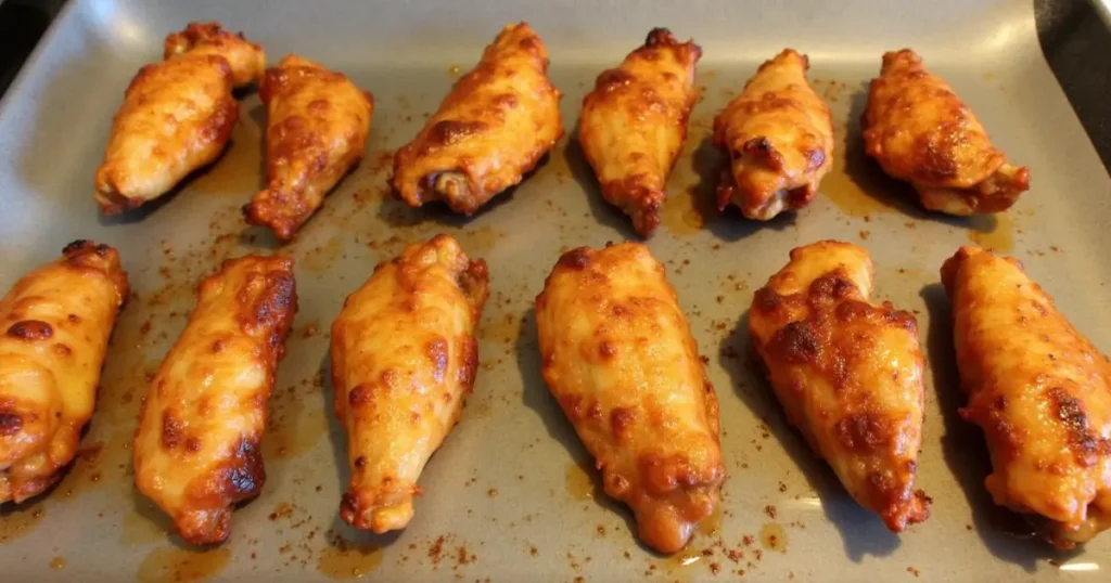 chicken wings in the oven