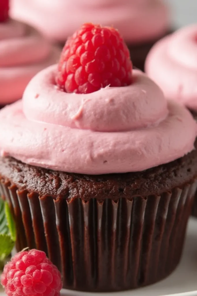 chocolate raspberry cupcakes recipe
