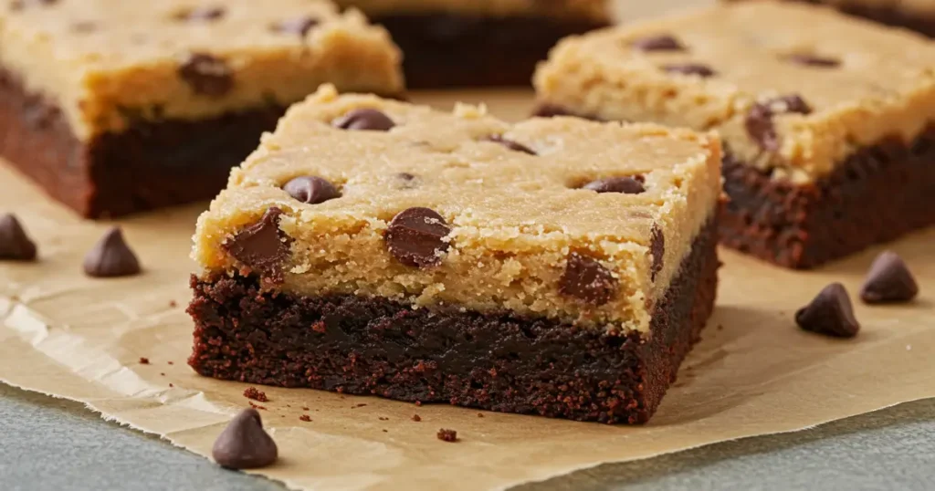 cookie dough brownies