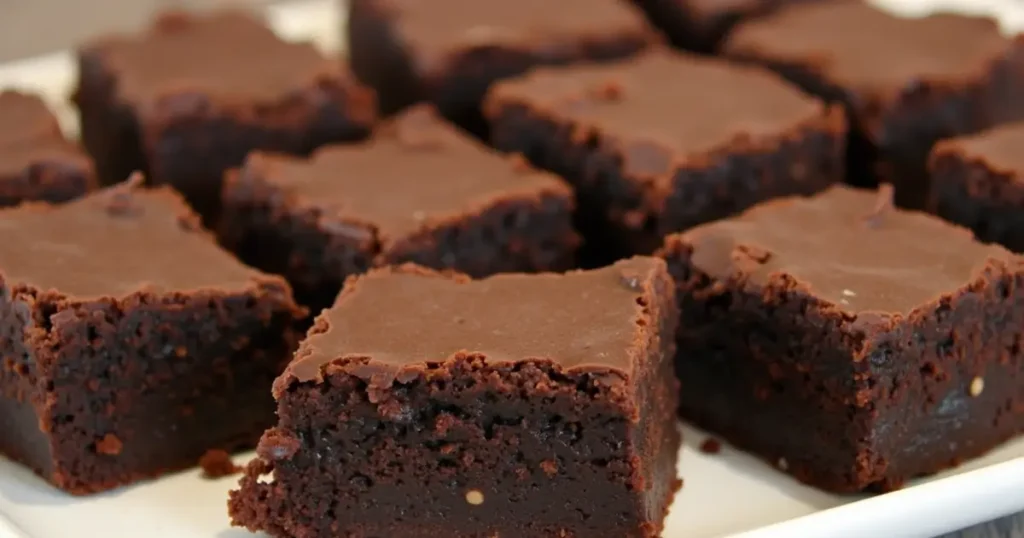 flourless brownies
