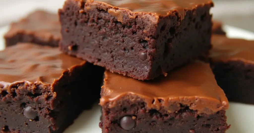 fudgy brownies aesthetic