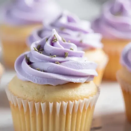 lavender cupcakes