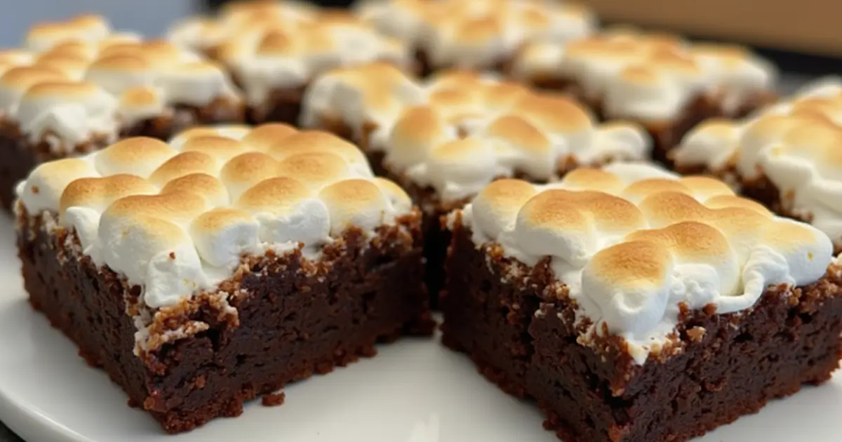 marshmallow brownies