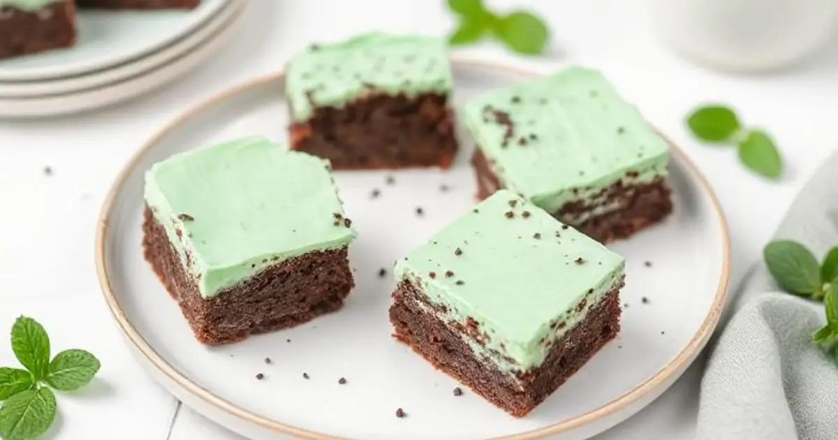 mint brownies