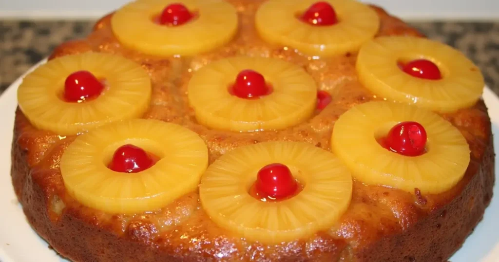 pineapple upside down cake recipe
