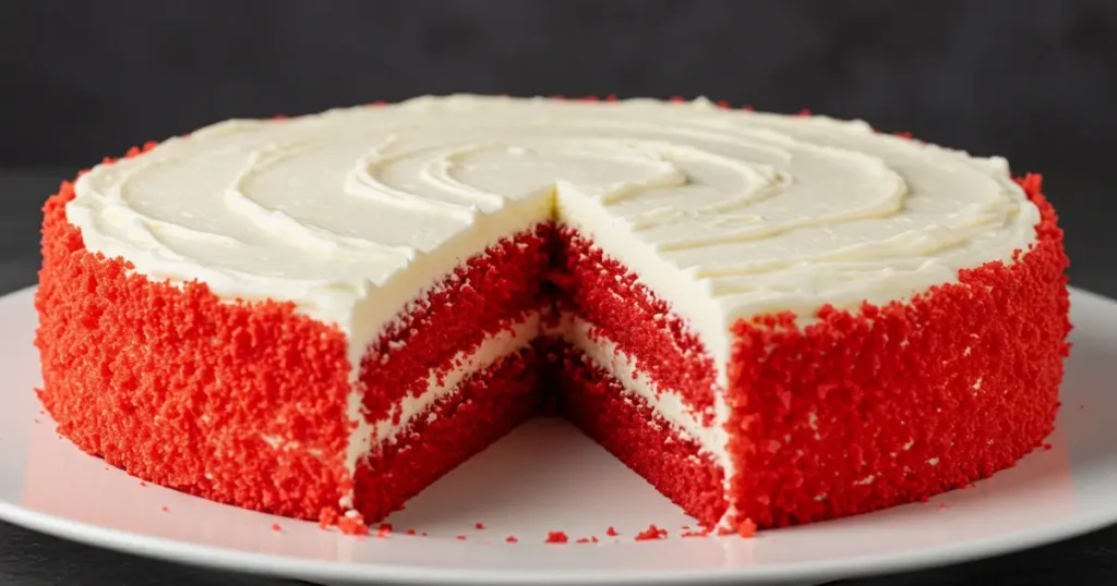 red cake