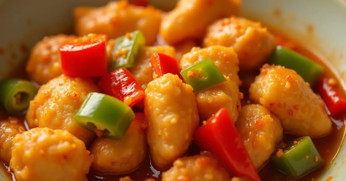 sweet and sour chicken