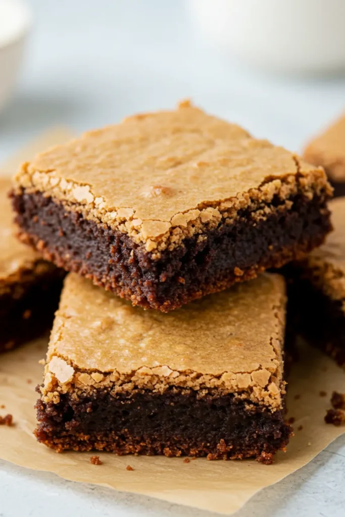 Easy blonde brownies recipe