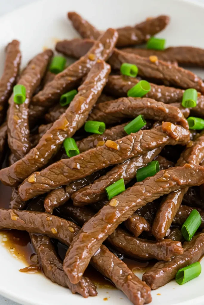 Easy ginger beef recipe