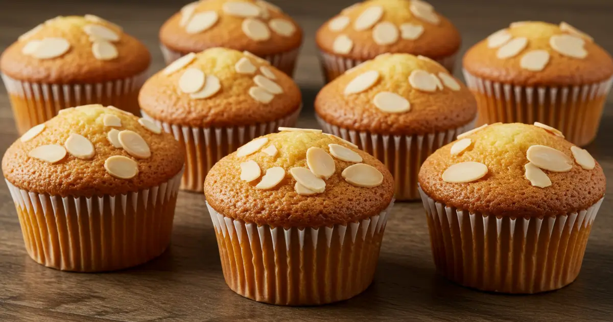 almond cupcakes