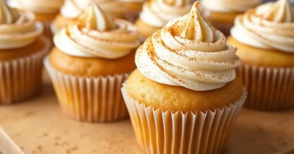 apple cider cupcakes