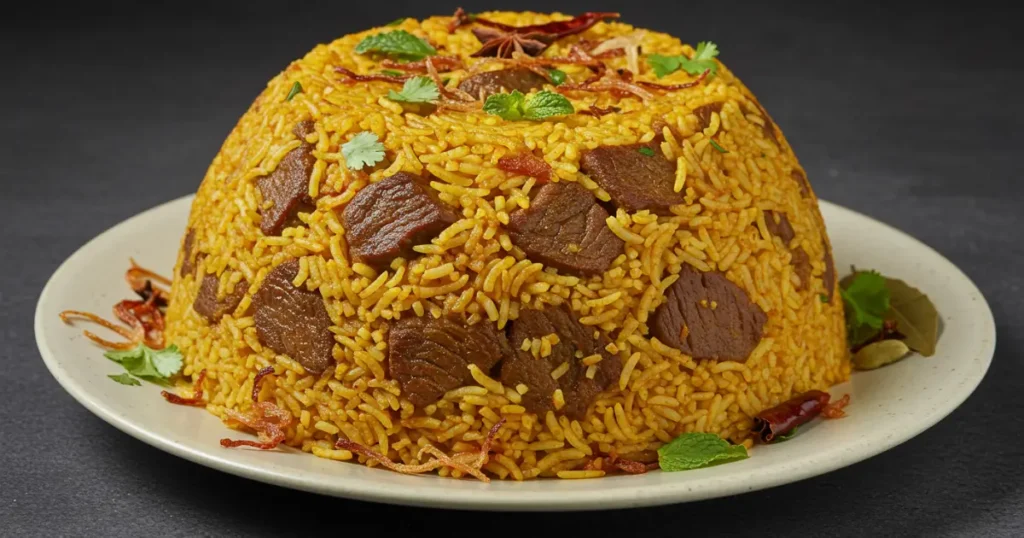 beef biryani