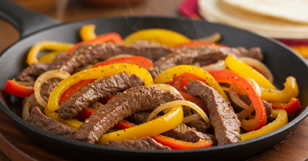 beef fajitas