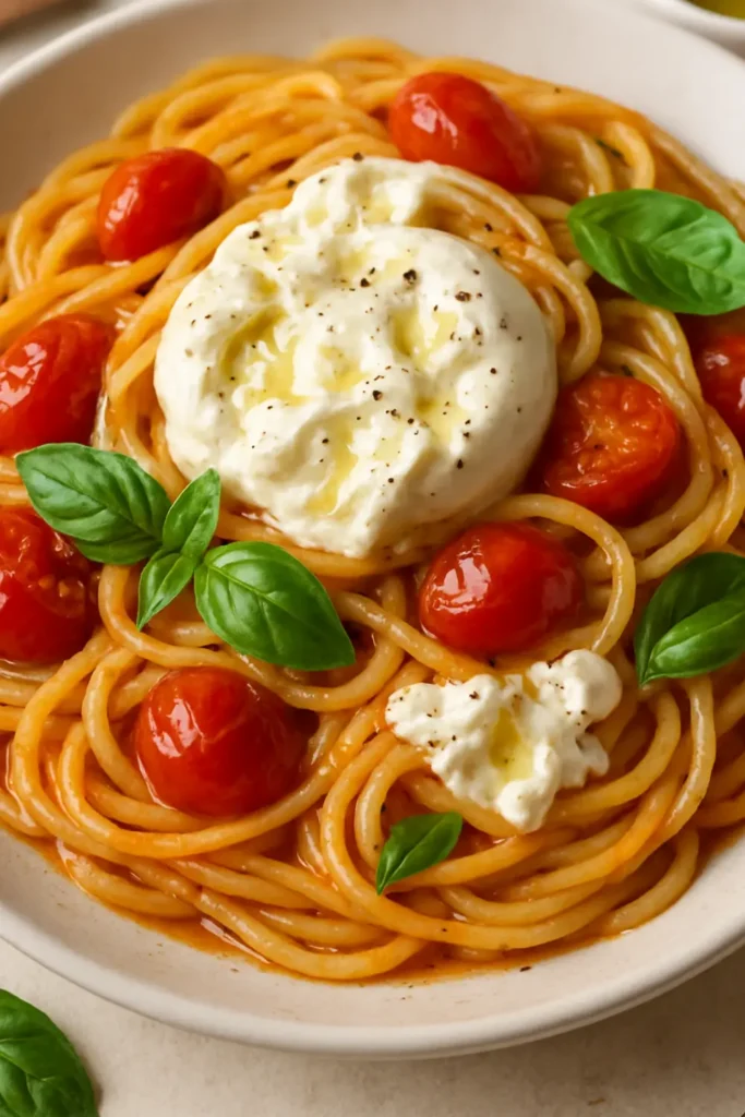 burrata pasta recipe