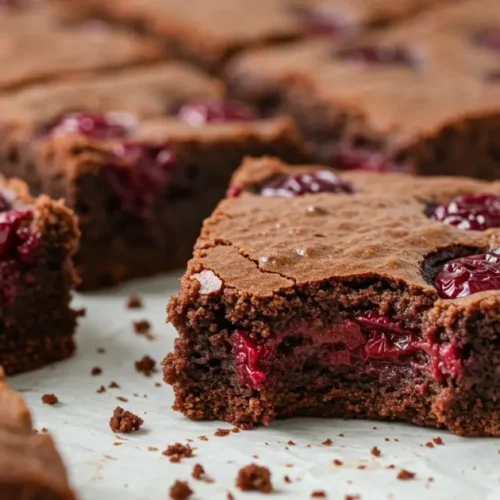 cherry brownies