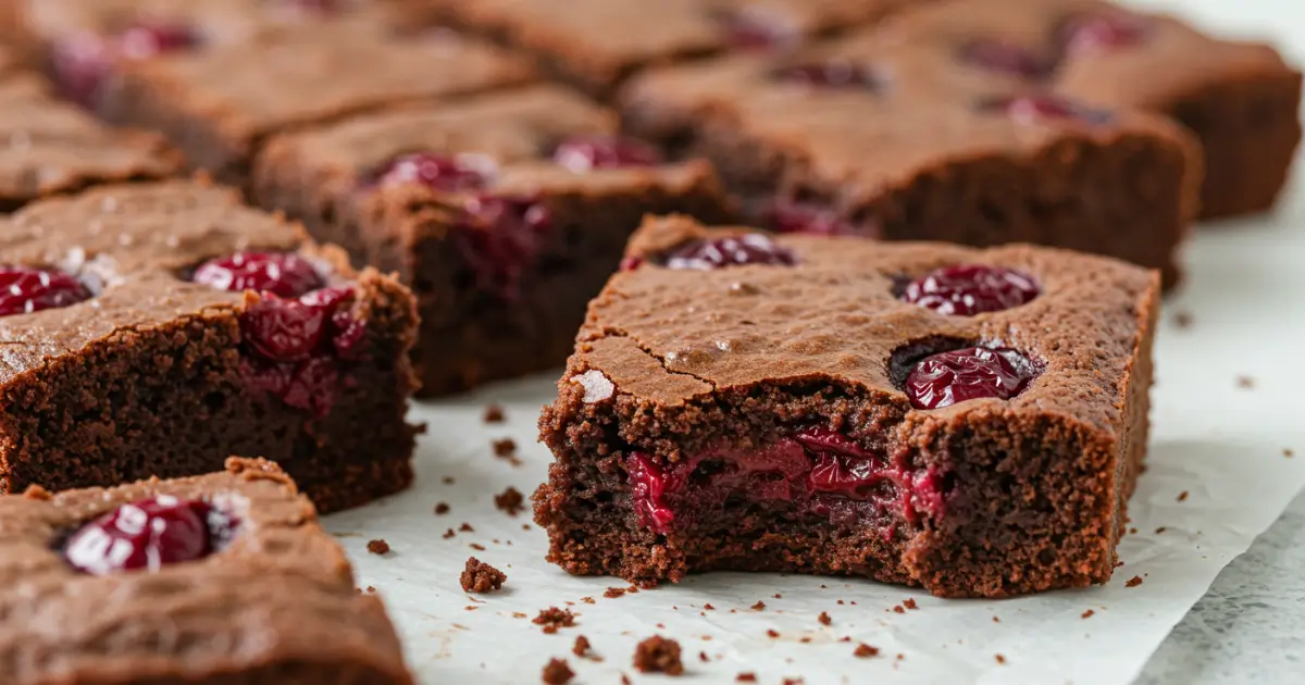 cherry brownies