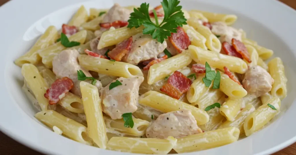 chicken bacon pasta
