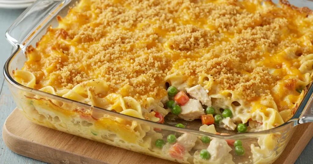 chicken noodle casserole