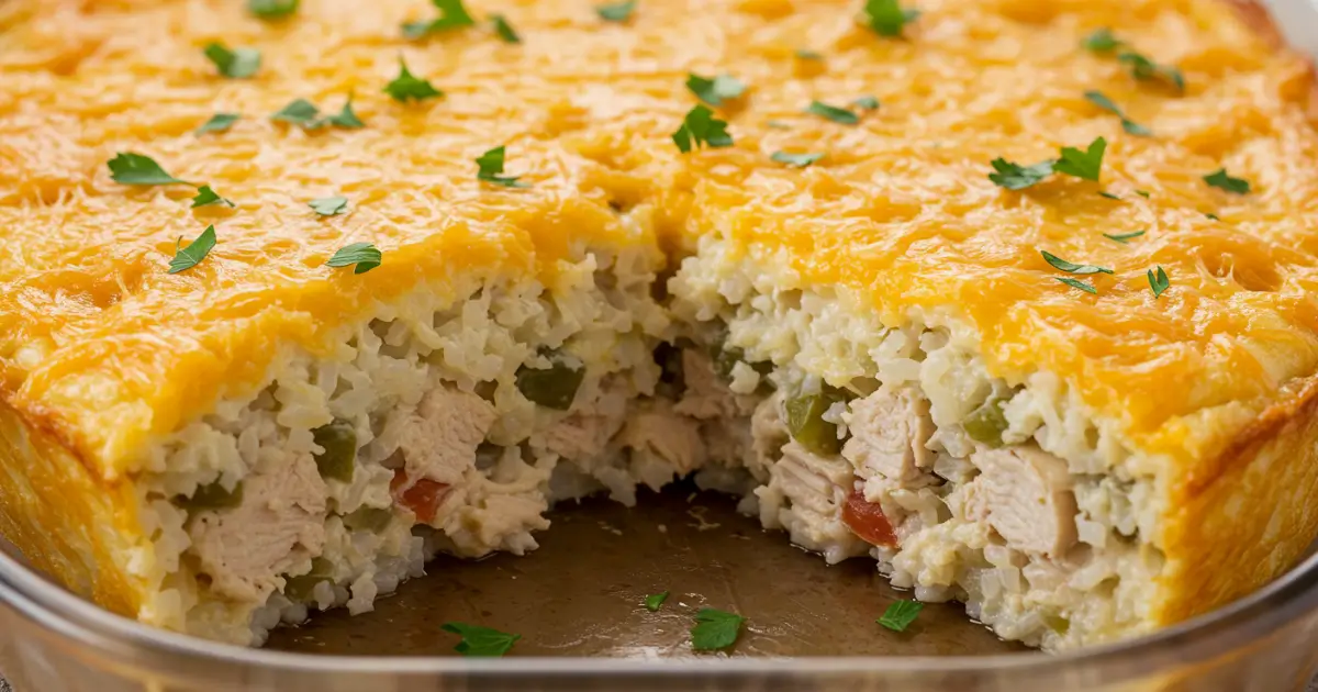 chicken rice casserole