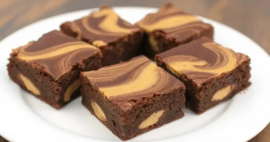 chocolate peanut butter brownies