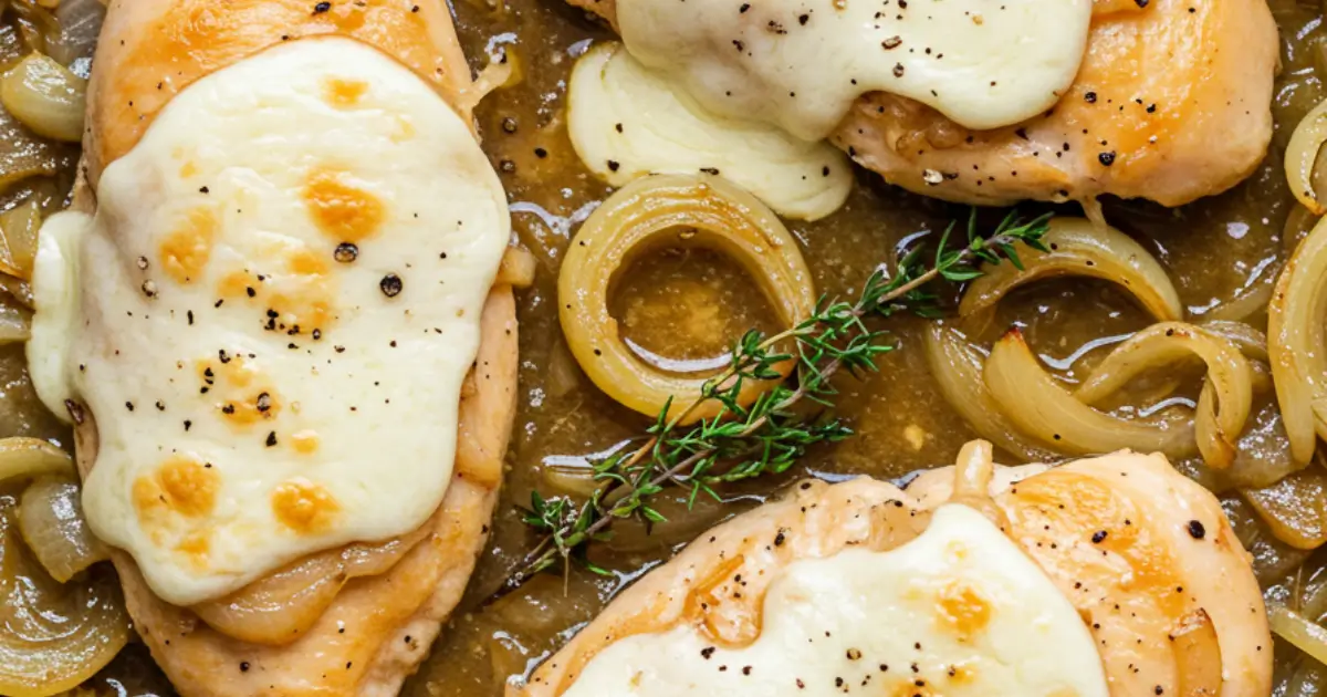 french onion chicken