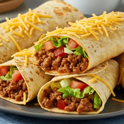 ground beef burritos