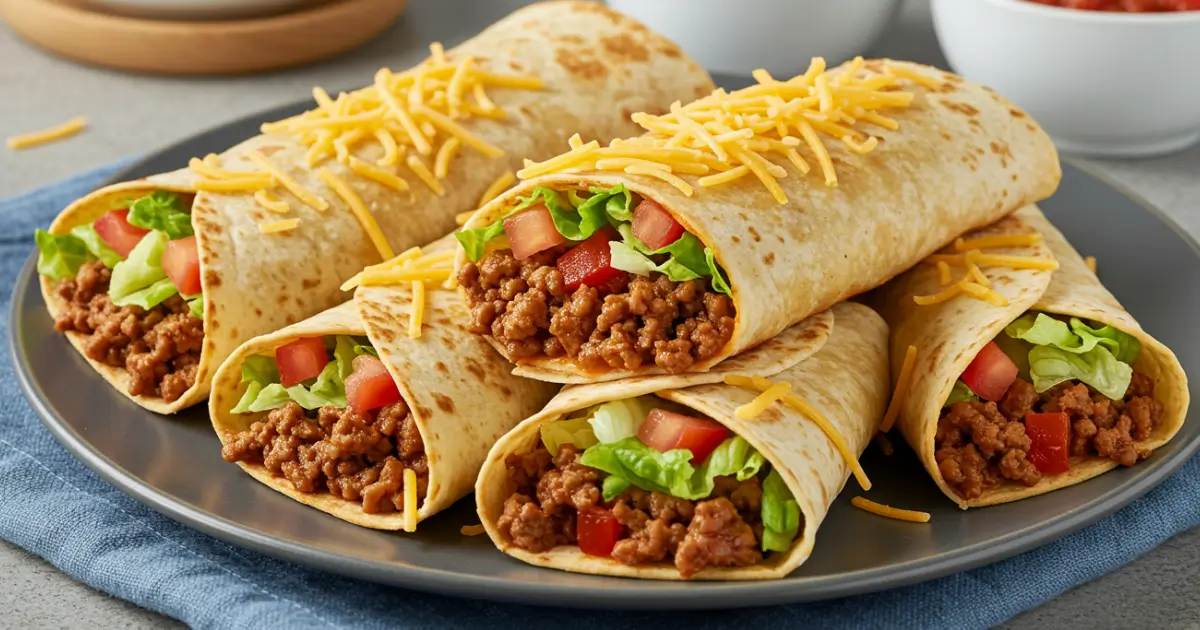 ground beef burritos