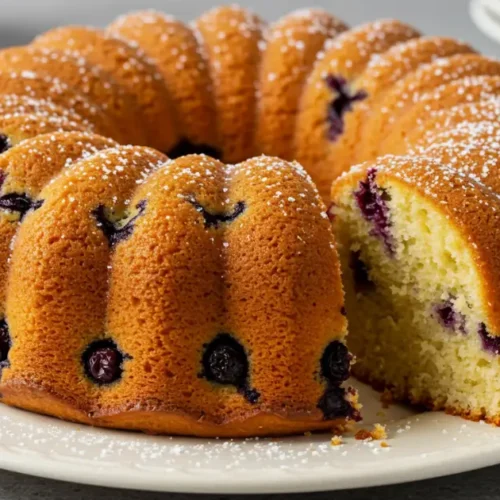 lemon blueberry cake