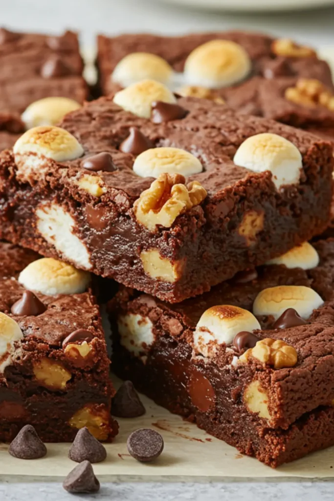 rocky road brownies recipe
