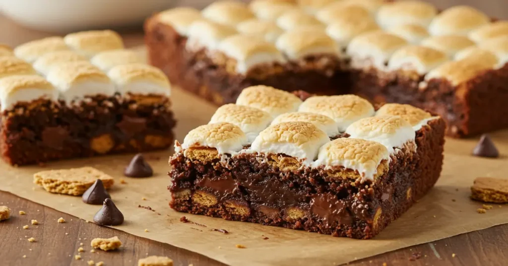 smore brownies