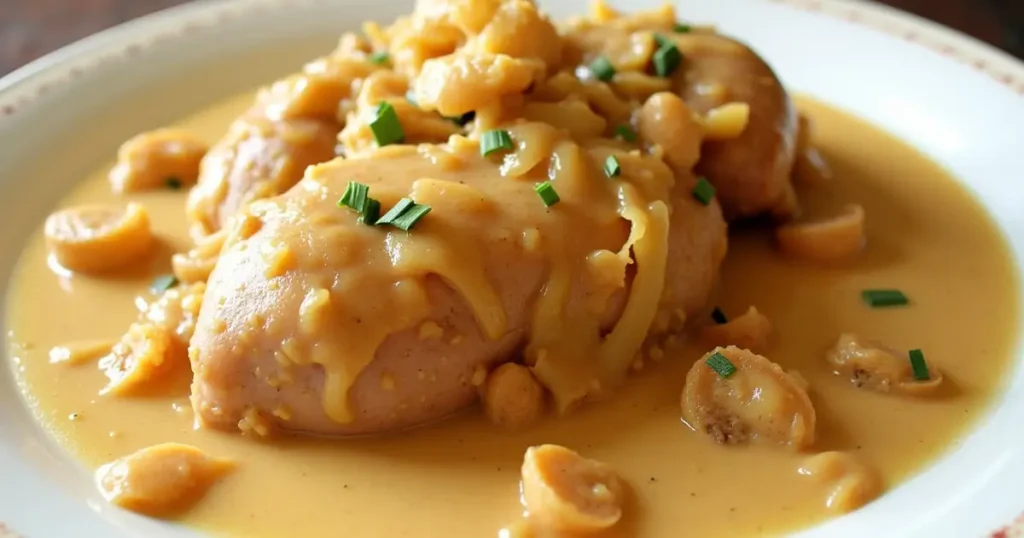 smothered chicken