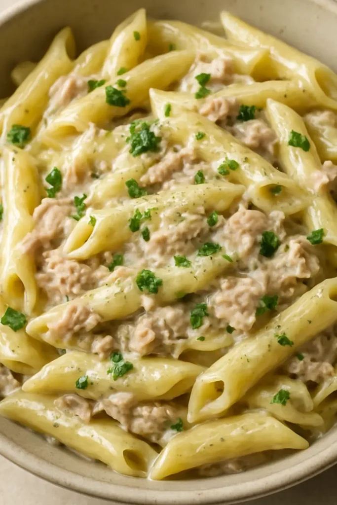 tuna pasta recette