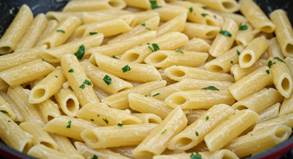 white sauce pasta