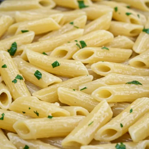 white sauce pasta