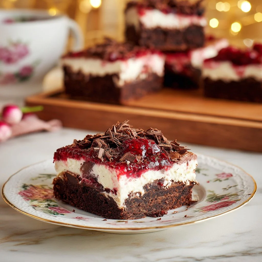 Black Forest Brownies