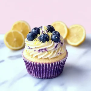 Blueberry Lemon Cupcakes