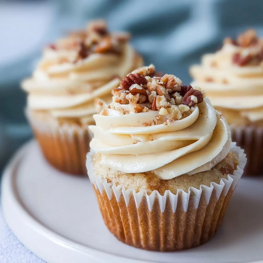 Butter Pecan Cupcakes