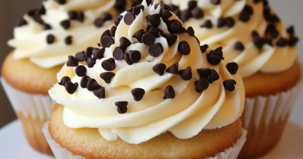 cannoli cupcakes