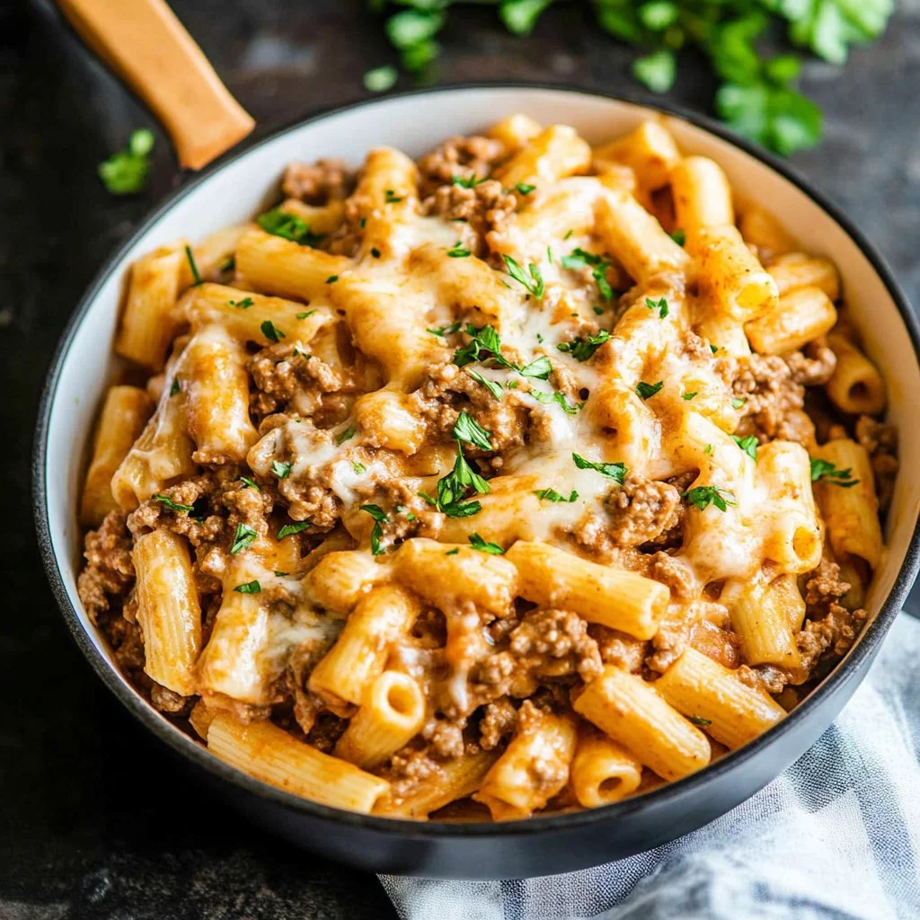 Cheeseburger Pasta
